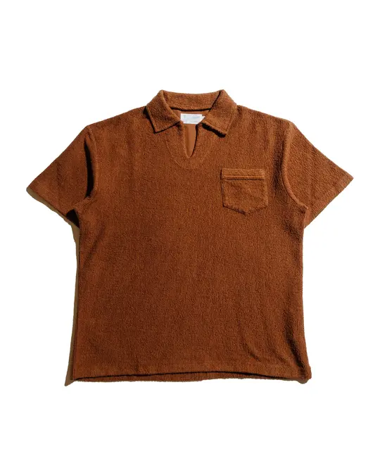The Real McCoy's MC23017 Cotton Pile Skipper Brown