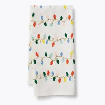 Holiday Lights Tea Towel