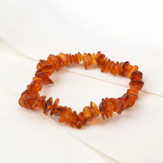 Little Bits of Amber Bracelet