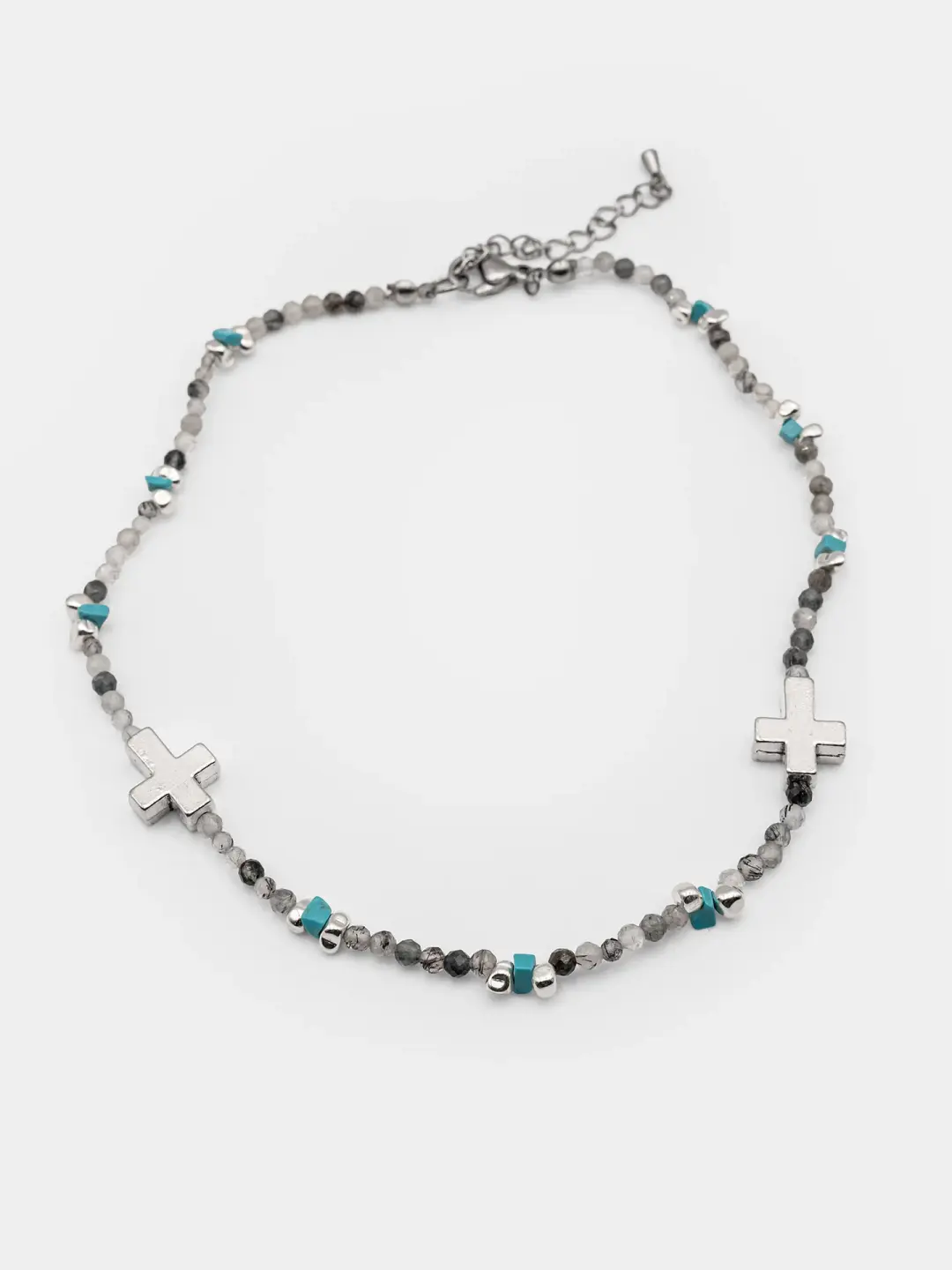 Choker z kamieni naturalnych Tribe