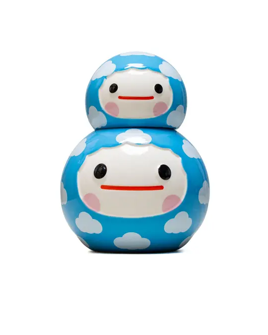 Home Studyo FriendsWithYou 'Little Cloud' Buddy Chub Cookie Jar