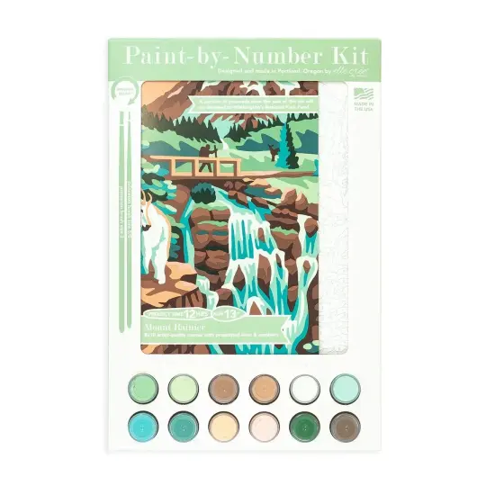 Mount Rainier Paint-by-Number Kit