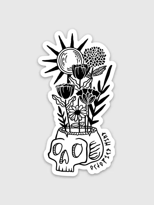 Let Your Mind Grow Sticker