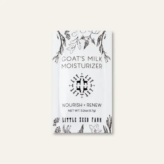FREE Goat's Milk Moisturizer Sample