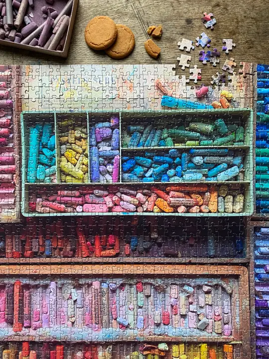 'Betty's Pastels' 1000 Piece Jigsaw Puzzle