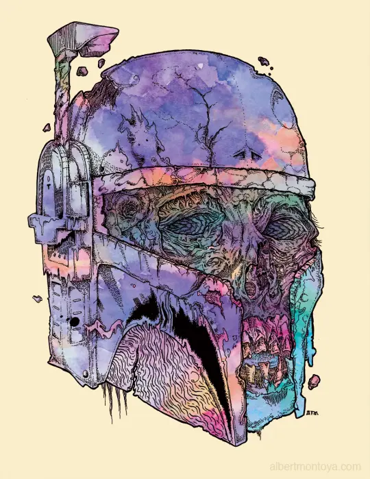 Print - Undead Fett