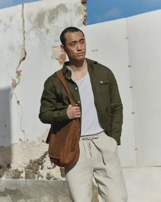 Men’s casual linen pants ONTARIO