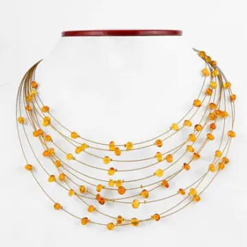 Drops of Honey Amber Necklace