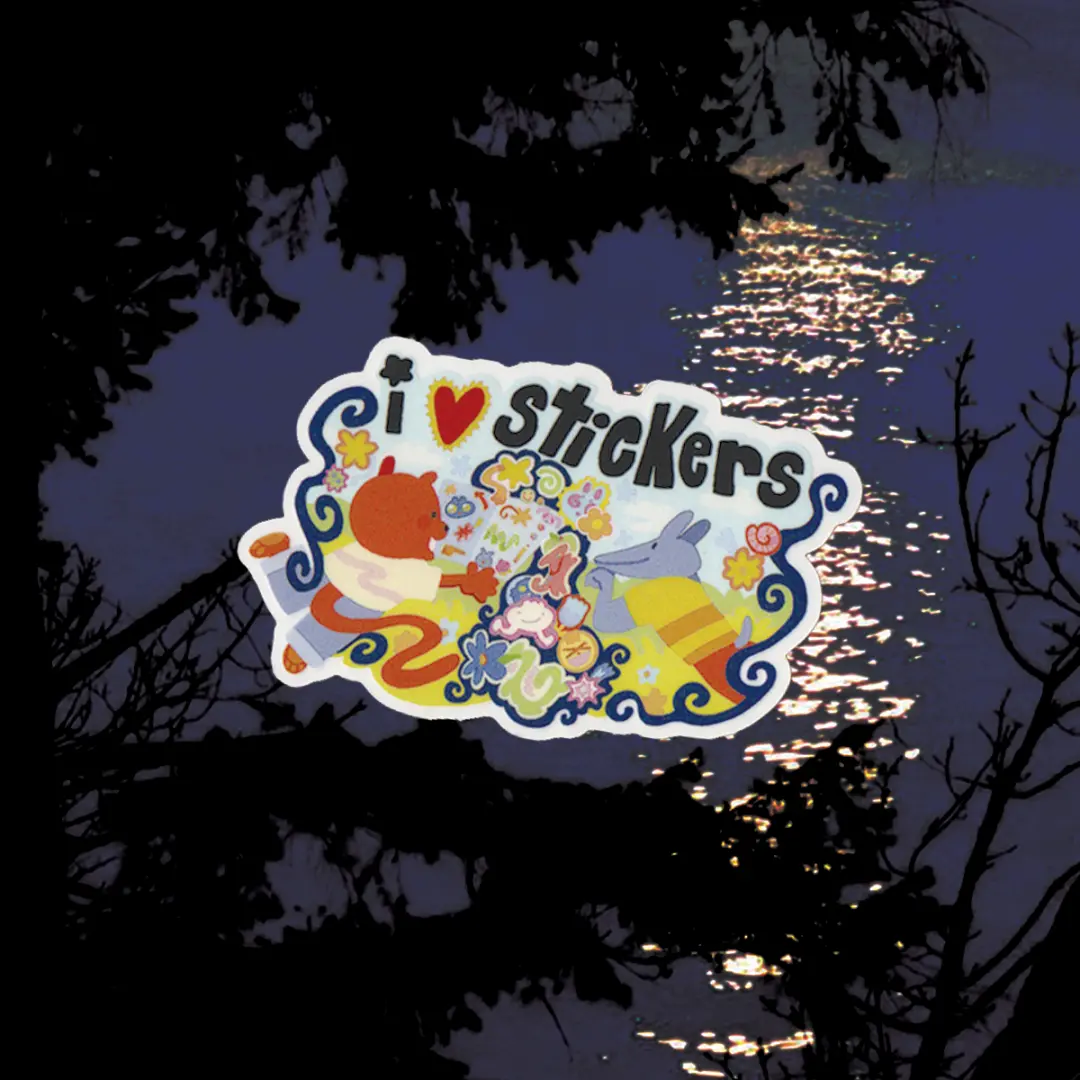 I <3 stickers sticker (BIG NOW!)