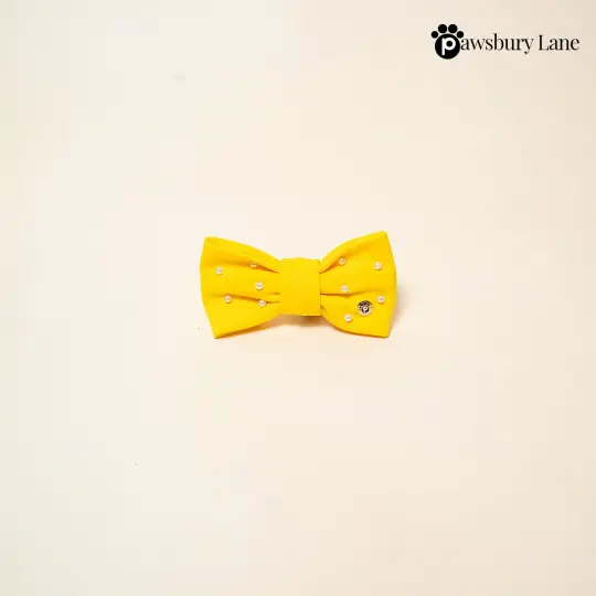Sugar and Pearls - Sunshine - Pet Bow Tie