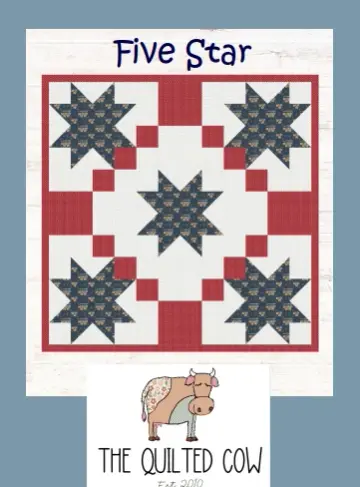 Five Star Quilt Pattern