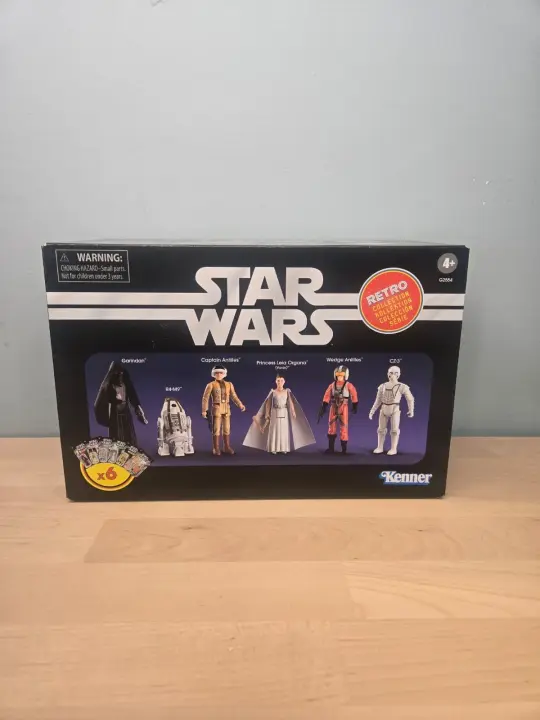 Star Wars Retro Collection A New Hope 6-Pack Sealed