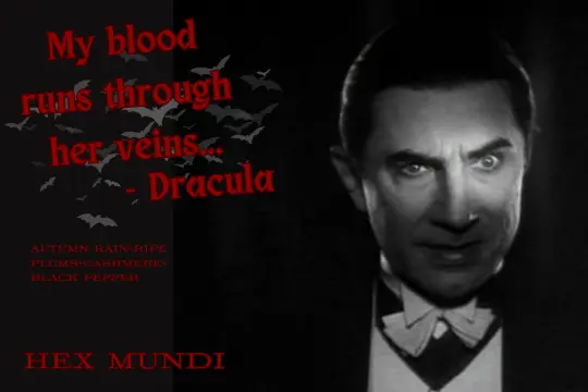 Dracula Hand & Body Wash ~ Autumn Horrors Collection