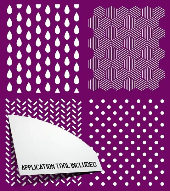 Patterns Silkscreen Stencil