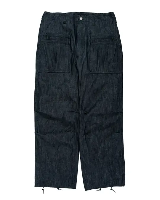 Sassafras Overgrown Fatigue Pants 8.5oz Work Denim Indigo