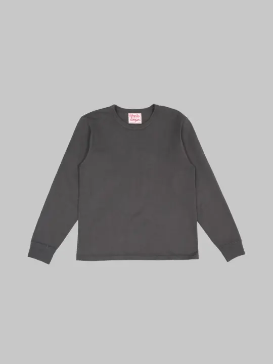 Wonder Looper Double Heavyweight Long Sleeve T-Shirt Sumi