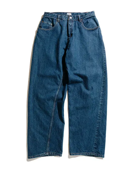 CIOTA Baggy 5 Pockets Pants Dark Blue Damage