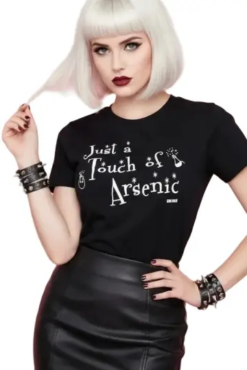 Just A Touch of Arsenic Gothic Baby Tee