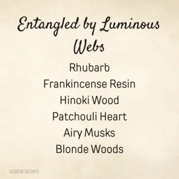 Entangled by Luminous Webs