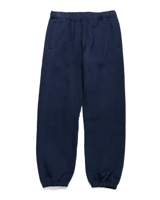 The Real McCoy's MC24116 10 Oz. Loopwheel Sweat Pants Navy
