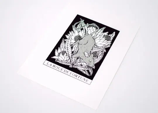 Wheel of Fortune Tarot Print
