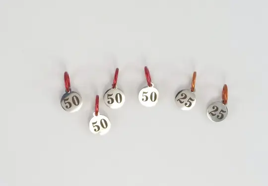 Numbered Stitch Markers