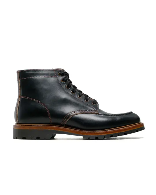 John Lofgren Bootmaker Chapman Boots Horween CXL Black