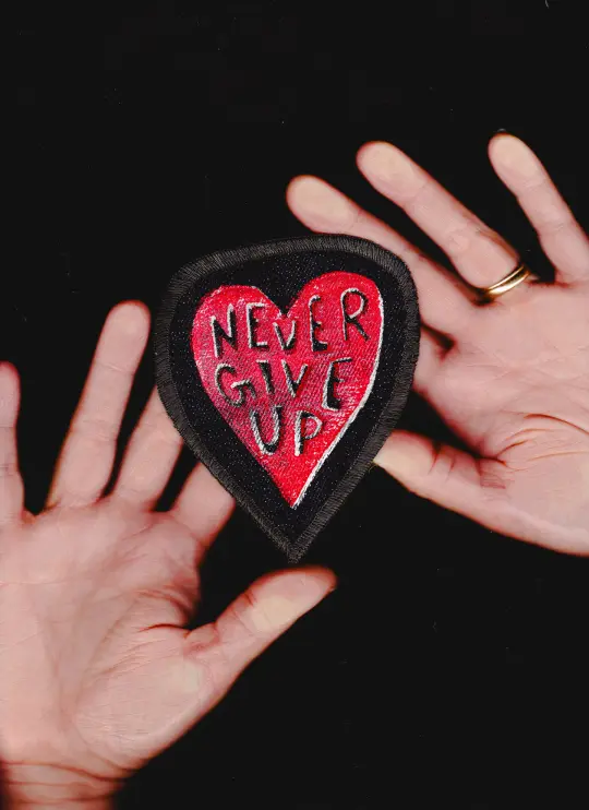 Never Give Up Patch