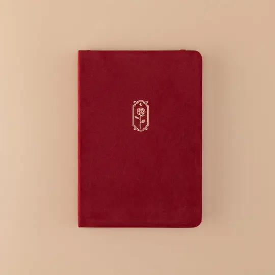 Tsuki ‘Vintage Rose’ Petal Red Limited Edition Bullet Journal ☾