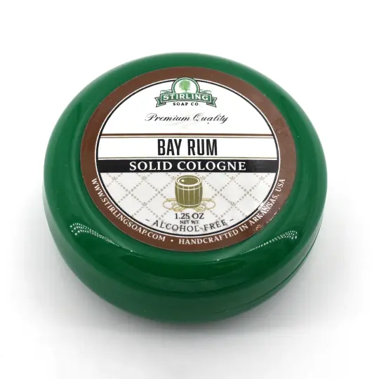 Bay Rum - Solid Cologne Jar