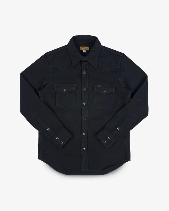 Kersey Western Shirt - Black