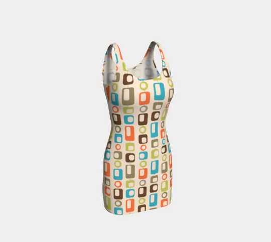 MCM Retro Bodycon Dress