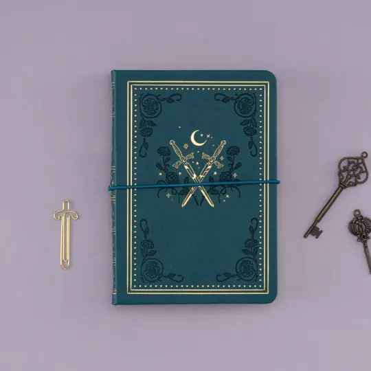 Tsuki ‘Shadowblade’ A6 Travel Notebook ☾