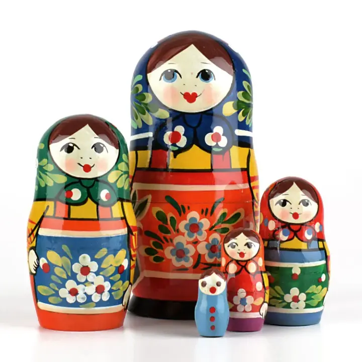 Colorful Russian Matryoshka