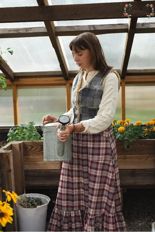 Prairie Skirt in Haystack- Small