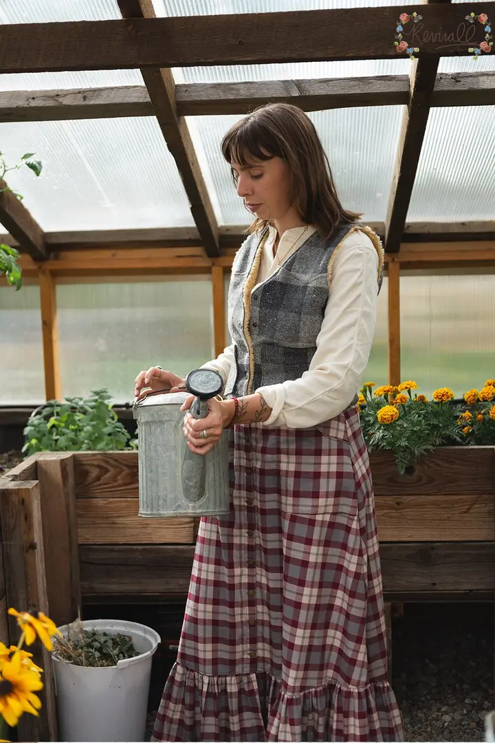 Prairie Skirt in Haystack- Small