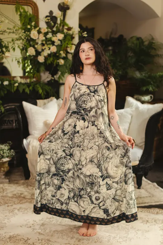 Honey & The Moon Bohème Slip Dress