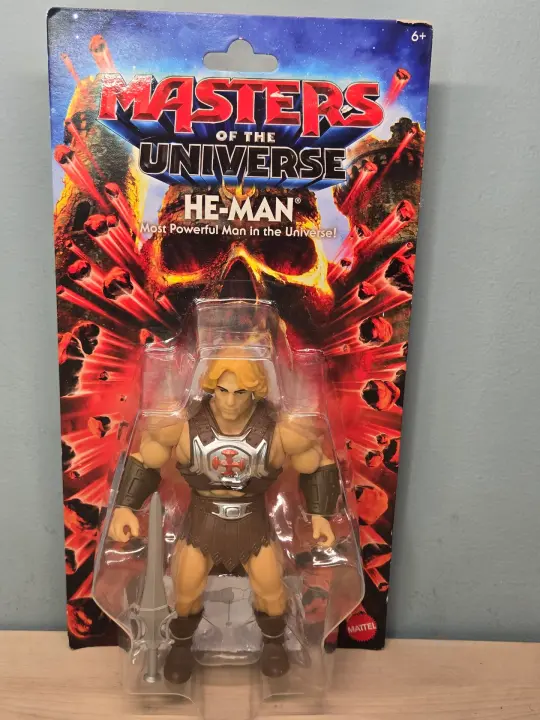 Masters of the Universe Origins He-Man Action Figure Mattel 2026 New Sealed