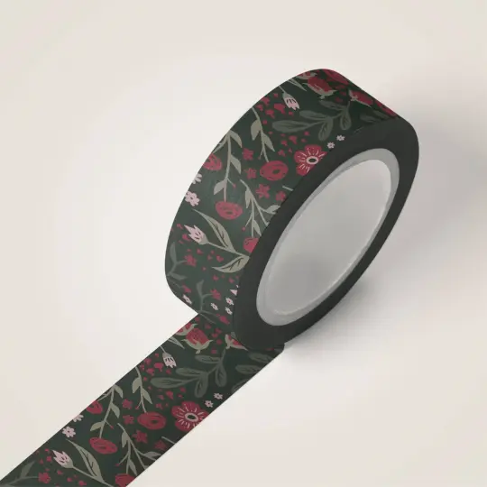 Strawberry Blooms Washi Tape
