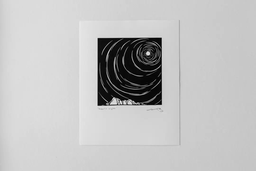 "Moonlit Night" 8x10" print