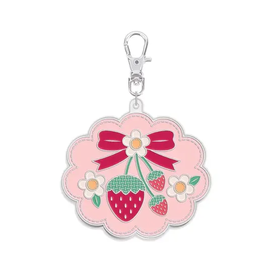 Happy Charms-Strawberry Crush Zipper Pull