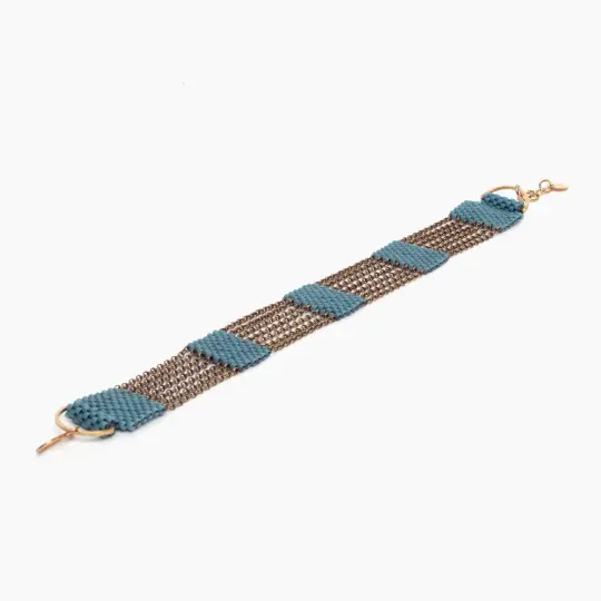 Silo Bracelet in Shale Blue