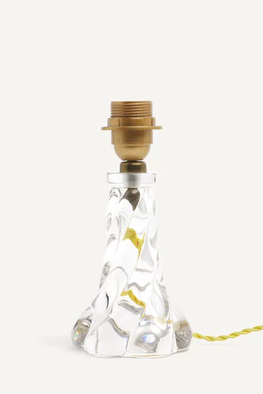 PIED DE LAMPE EN CRISTAL