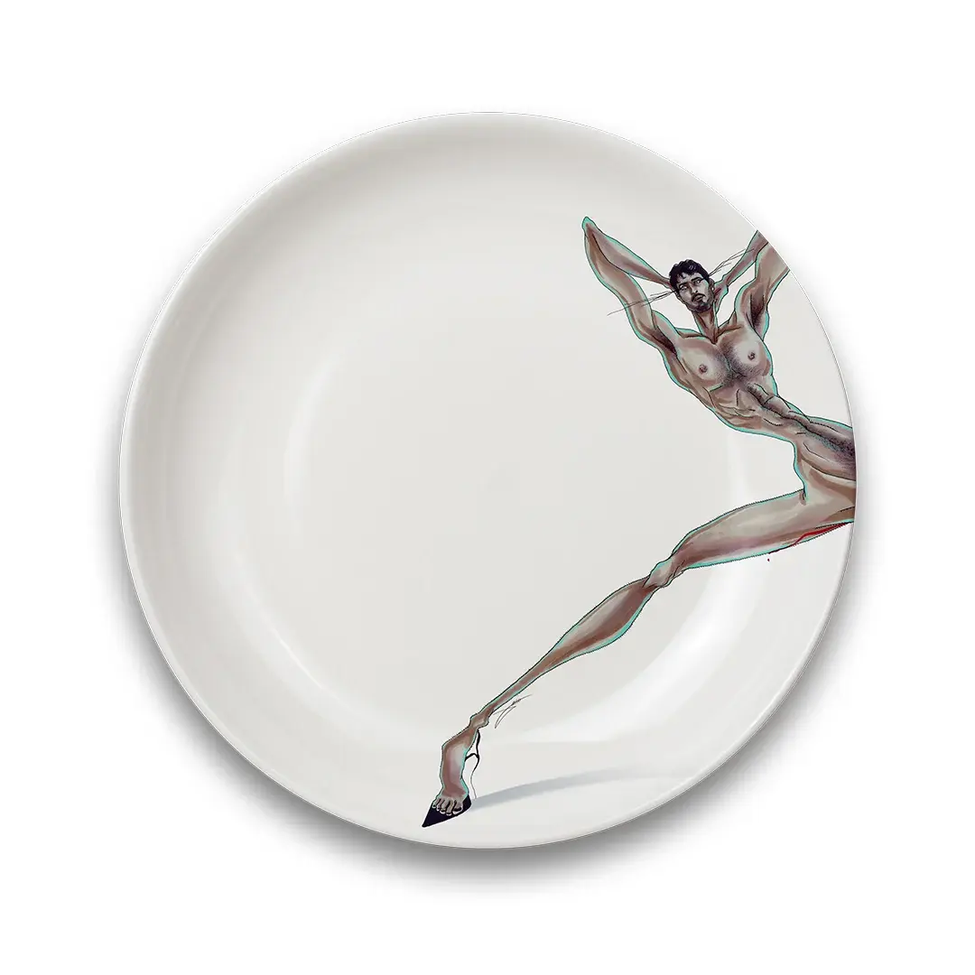 CHICMESS – Decorative Plates – Leg