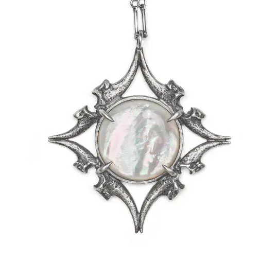 Night Owl. Mother of Pearl Necklace.  * Limited *