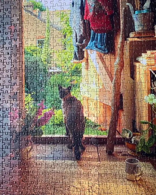 'Cheeks and The Shed' - 1000 Piece Limited Edition Jigsaw Puzzle