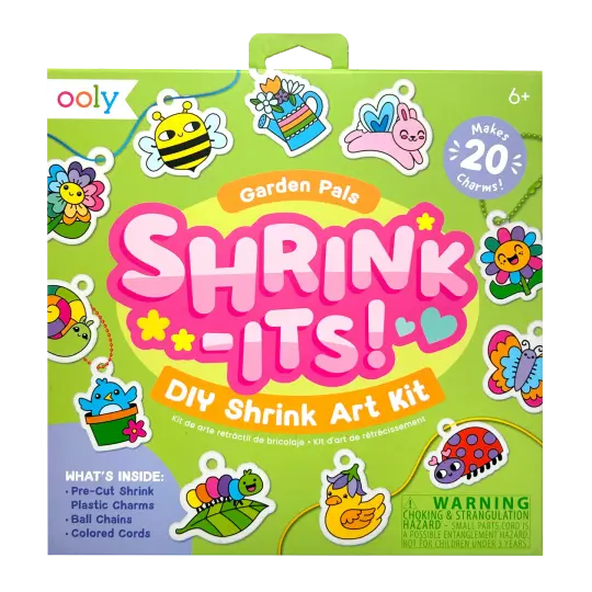 Shrink-its! DIY Shrink Art Kit - Garden Pals