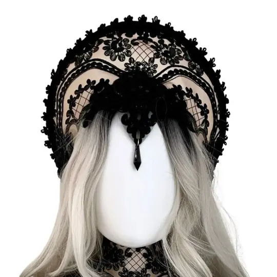 OHMYGOTH HALO HEADDRESS (NUDE)