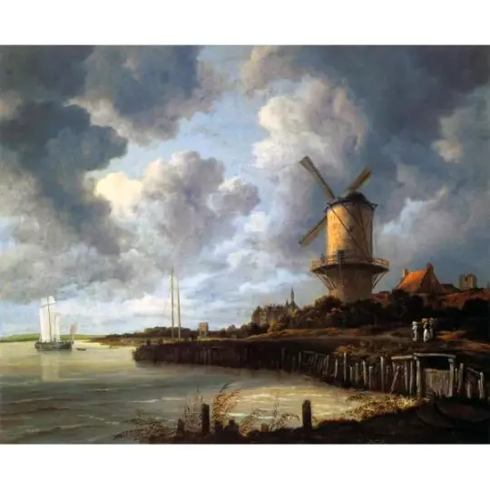The Windmill at Wijk bij Duurstede (Ruisdael) Perfume Oil