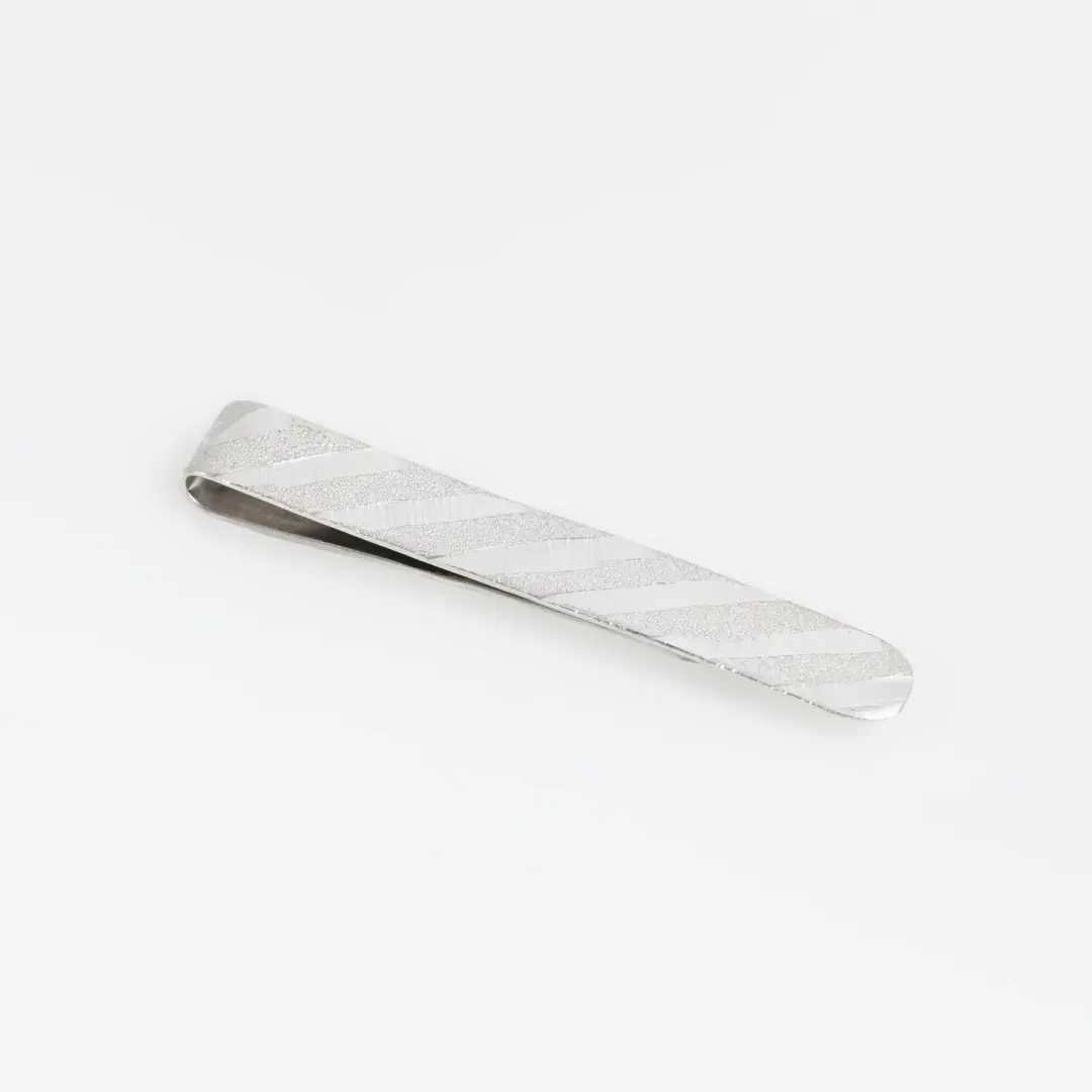 Sterling Silver Rayos Tie Clip